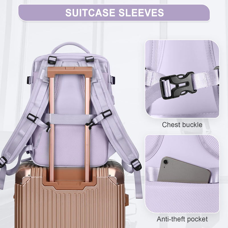 travel and work spacious backpack, view 21 - MRSLM