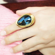 exaggerated crystal ring for women, view 6 - MRSLM