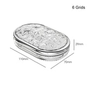 travel mini portable pill box, view 5 - MRSLM