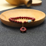 Cinnabar fox bracelet, view 2 - MRSLM