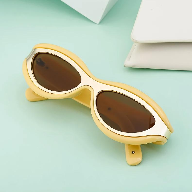 vintage steampunk round sunglasses, view 12 - MRSLM