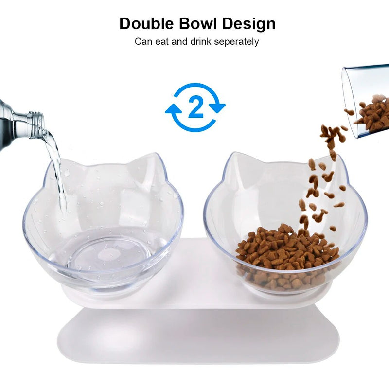 double bowl pet feeder, view 13 - MRSLM