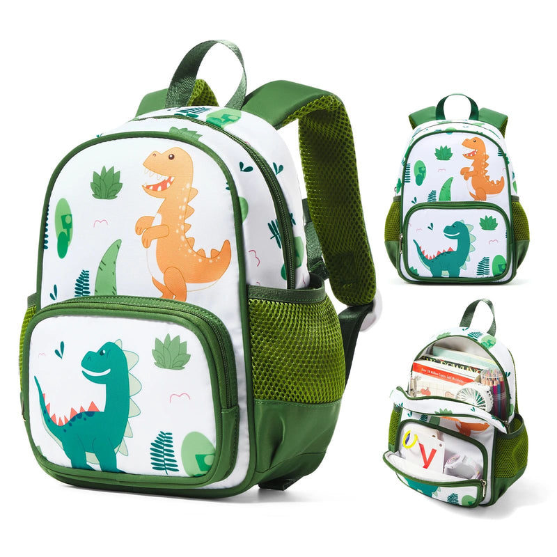 cute dinosaur backpack, view 3 - MRSLM