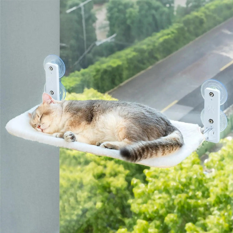 foldable cat window perch with steel frame - MRSLM