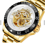 men's steel band automatic mechanical watch, view 5 - MRSLM