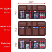 pu leather car trunk organizer, view 9 - MRSLM