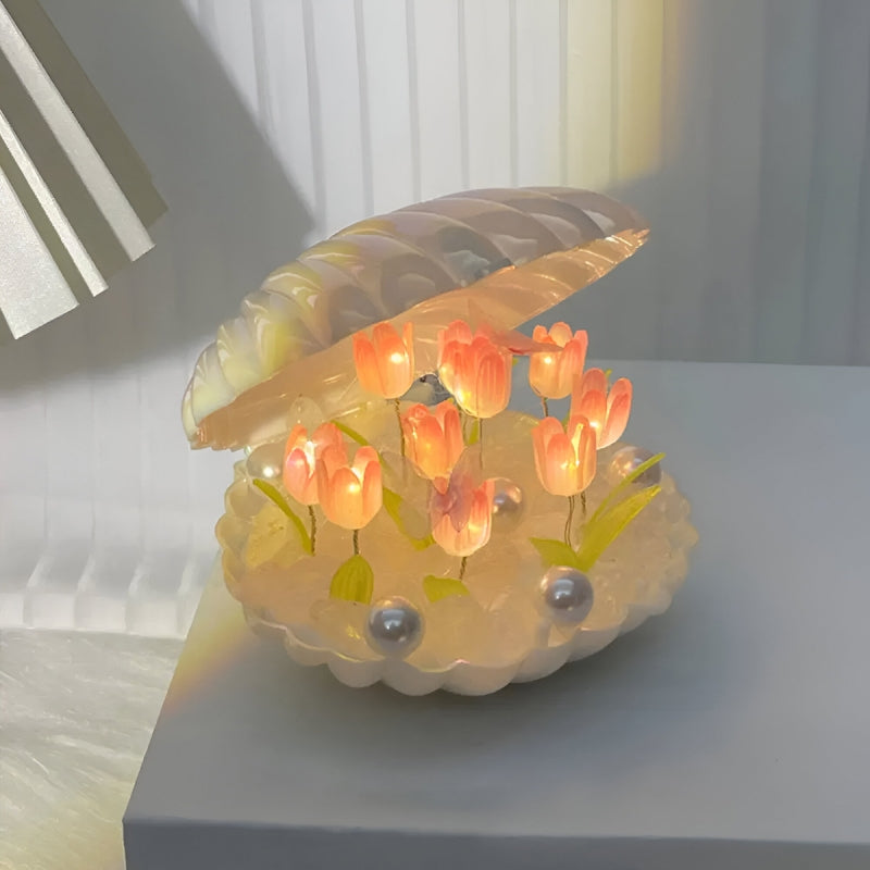 shell tulip night lamp, view 28 - MRSLM