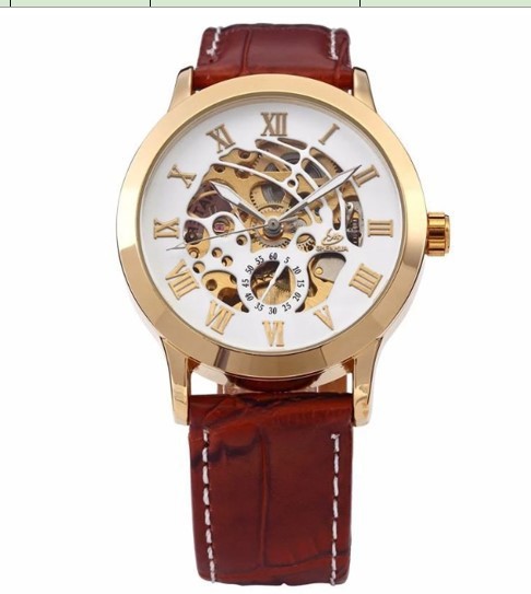 men's hollowed-out automatic mechanical watch, view 10 - MRSLM