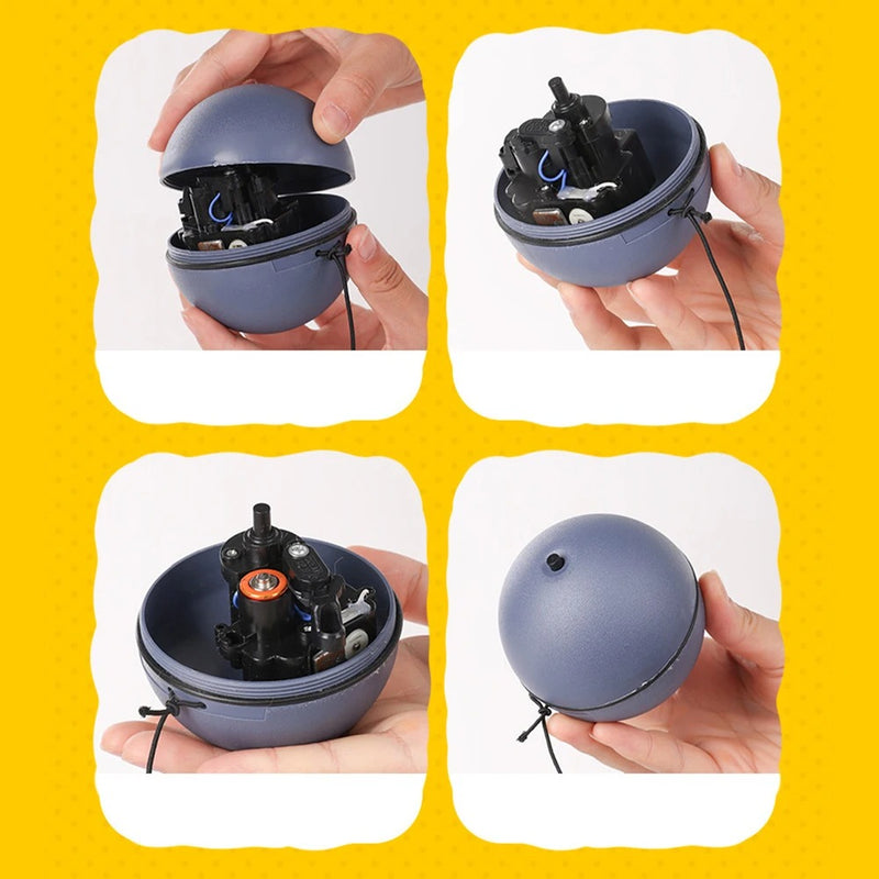 automatic rolling cat toy ball, view 6 - MRSLM