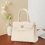 crocodile pattern cowhide handbag, view 4 - MRSLM