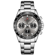 men's business steel band quartz watch, view 4 - MRSLM