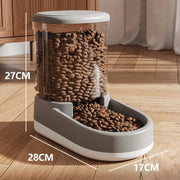 large capacity dog food dispenser, view 4 - MRSLM