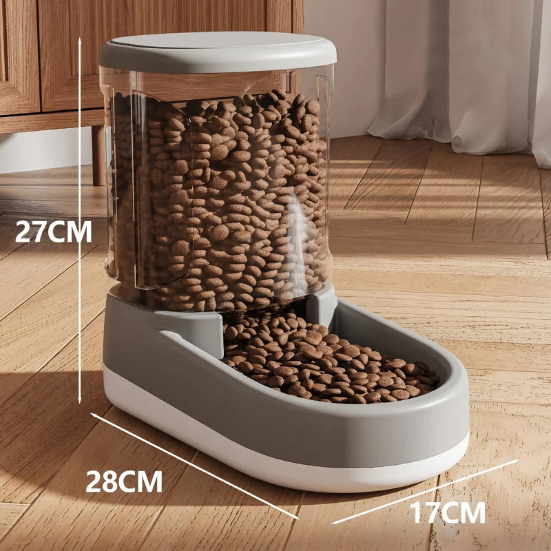 large capacity dog food dispenser, view 4 - MRSLM