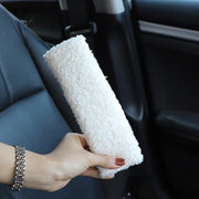 Plush cartoon car seatbelt cover, view 2 - MRSLM