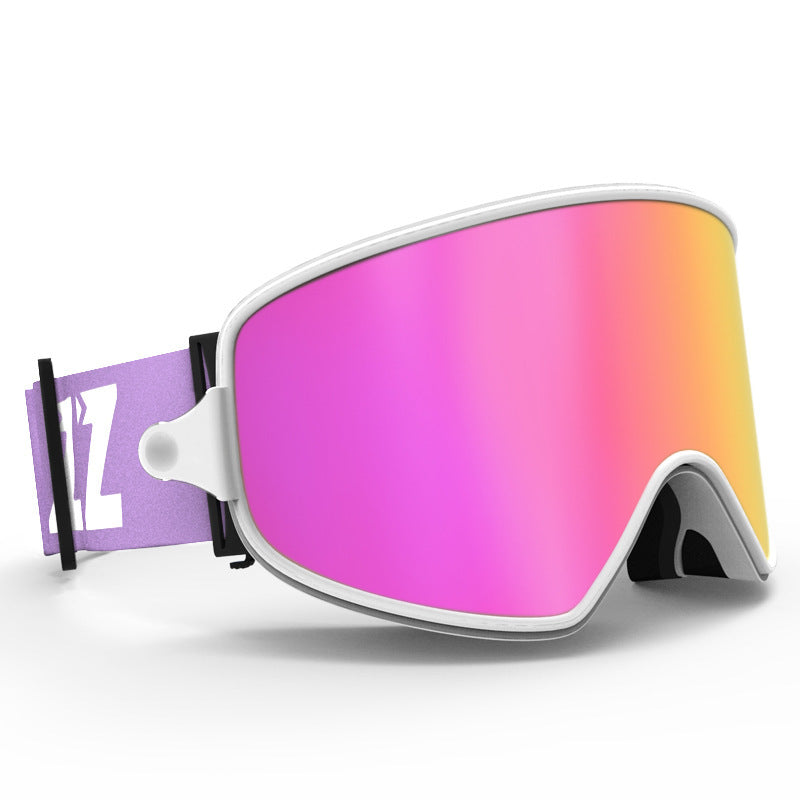 magnetic lens ski goggles, view 10 - MRSLM