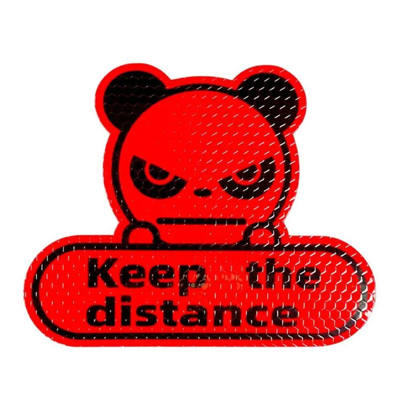 reflective car stickers, view 3 - MRSLM