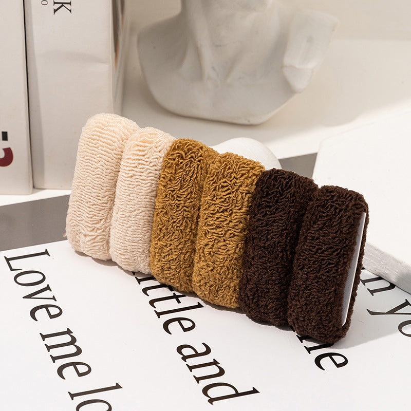 6 pcs high elastic hair bands, view 4 - MRSLM