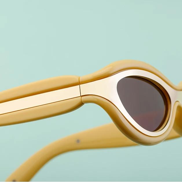 vintage steampunk round sunglasses, view 11 - MRSLM
