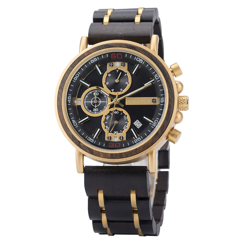 business wood case watch, view 19 - MRSLM