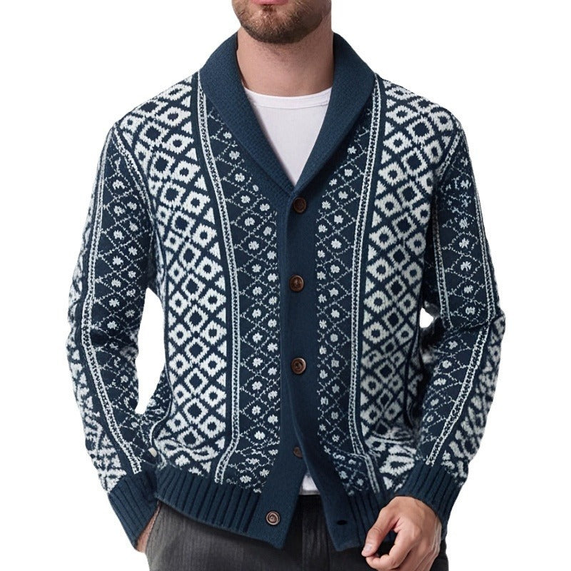 Men's Vintage Sweater Coat