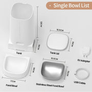 Automatic cat feeder, view 4 - MRSLM