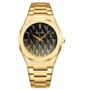 embossed dial men's watch, view 9 - MRSLM