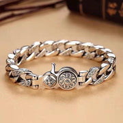 men's rotatable mantra bracelet - MRSLM