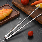 Stainless steel kitchen tongs, view 3 - MRSLM