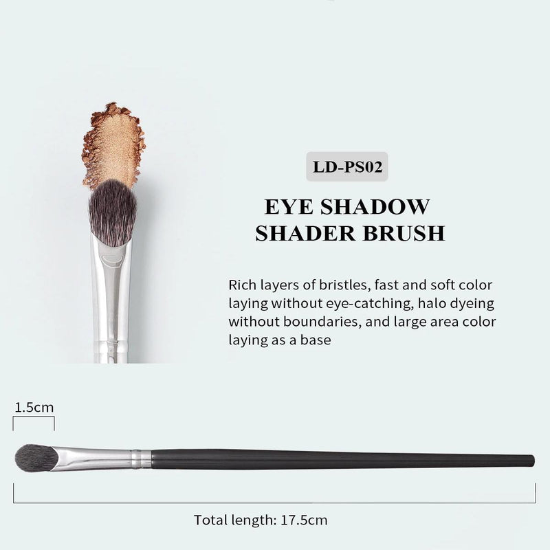 9-piece makeup brush set, view 2 - MRSLM