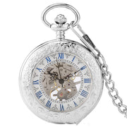 transparent mechanical pocket watch, view 6 - MRSLM