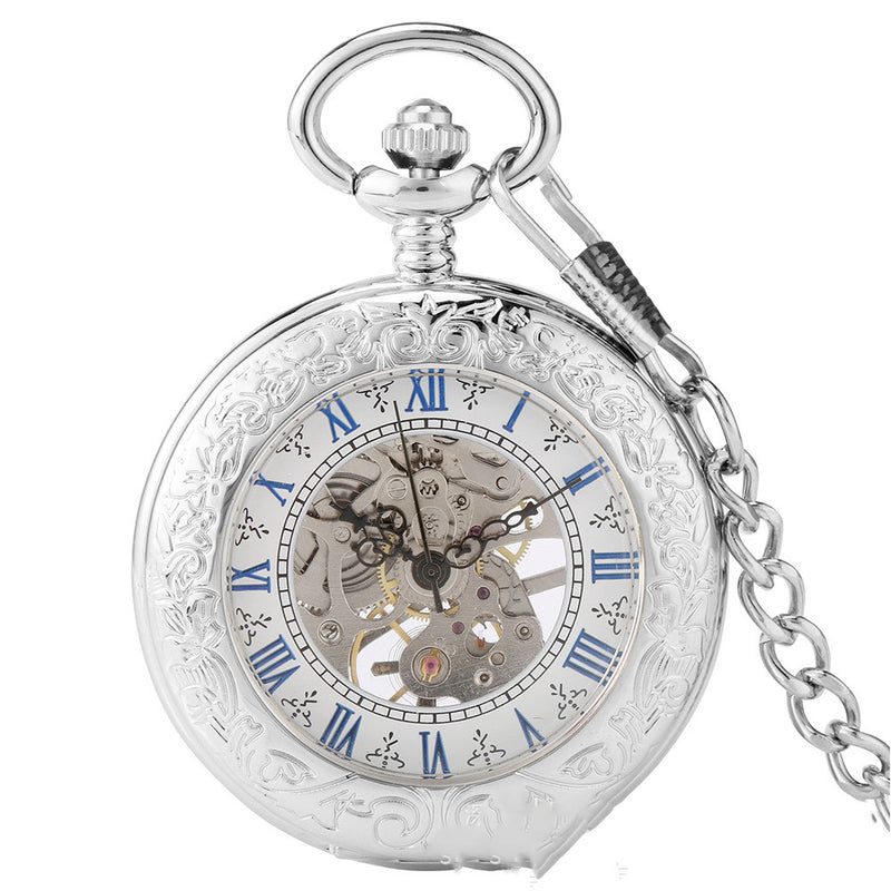 transparent mechanical pocket watch, view 6 - MRSLM