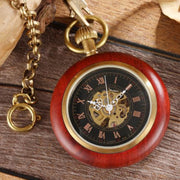 retro mechanical pocket watch, view 3 - MRSLM