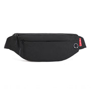 water repellent nylon chest bag, view 3 - MRSLM