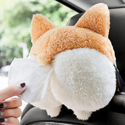 corgi butt car tissue holder, view 3 - MRSLM