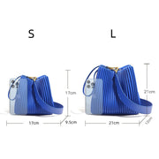 ruched bucket bag, view 26 - MRSLM