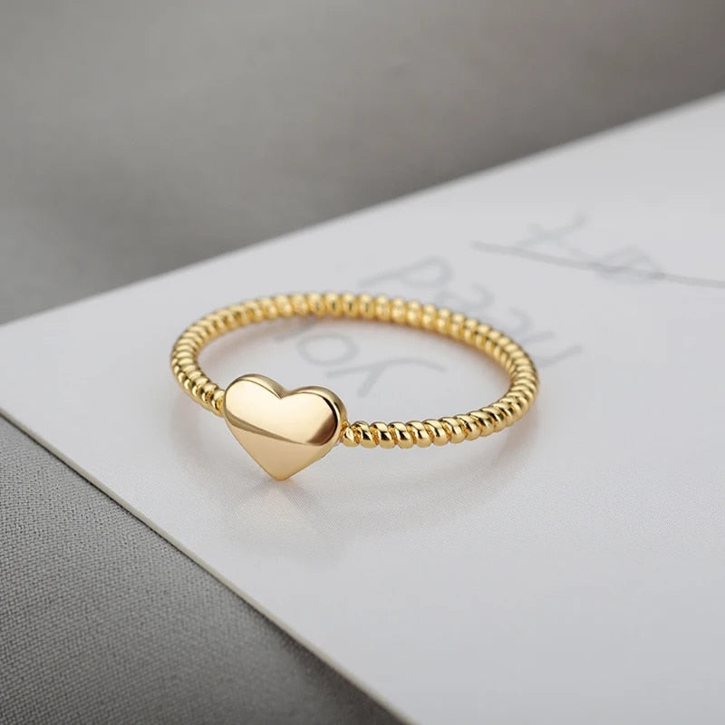 heart-shaped ring, view 7 - MRSLM