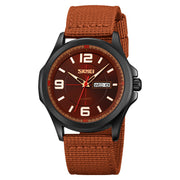 classic men's round quartz watch, view 6 - MRSLM