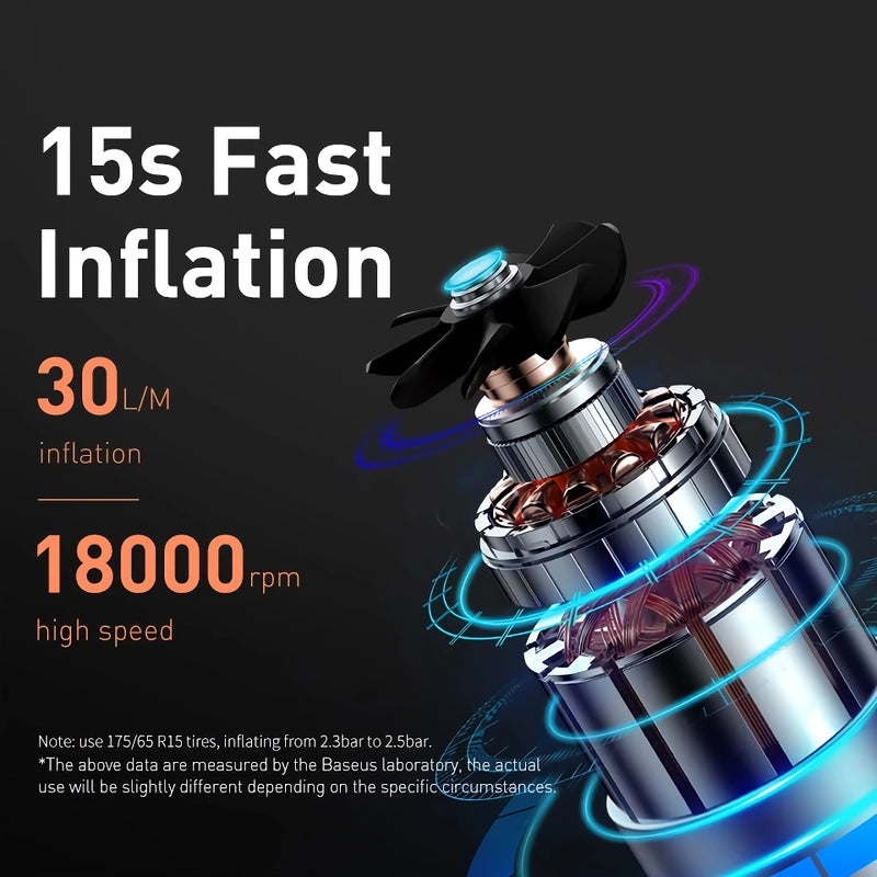 portable digital tire inflator, view 7 - MRSLM