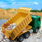 remote control engineering dump truck, view 3 - MRSLM
