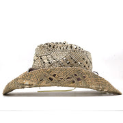 straw cowboy hat, view 5 - MRSLM
