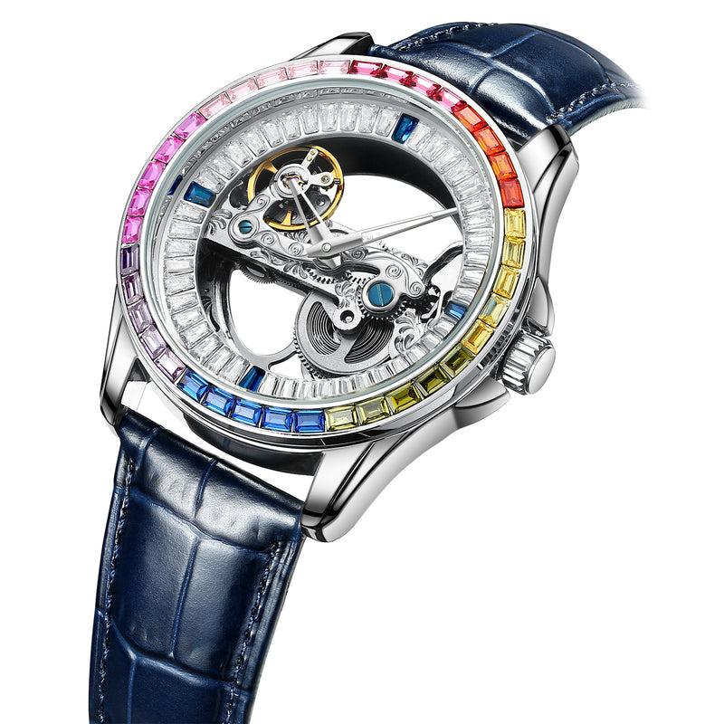 men's hollow automatic watch, view 2 - MRSLM