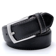 men's casual bonded leather belt, view 9 - MRSLM