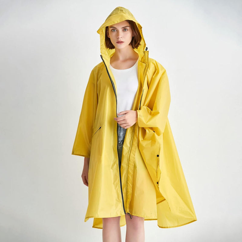 unisex riding rain poncho, view 4 - MRSLM