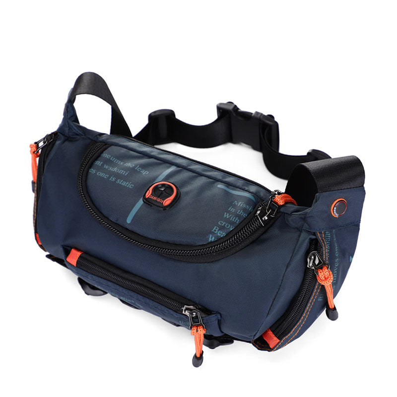 men's waterproof nylon shoulder bag, view 4 - MRSLM