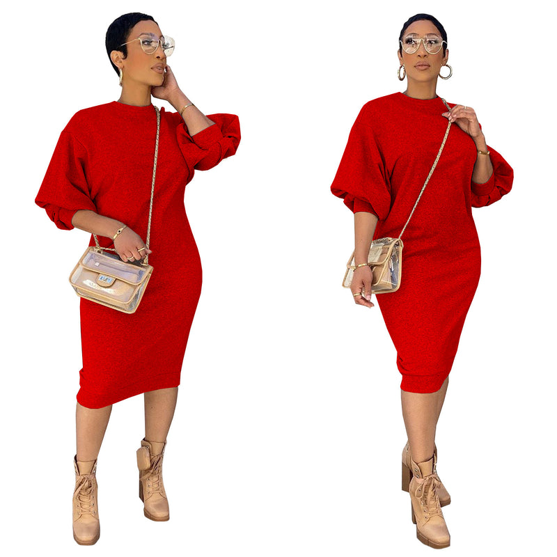 loose sweater dress, view 4 - MRSLM