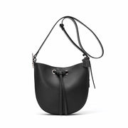 leather bucket handbag, view 2 - MRSLM