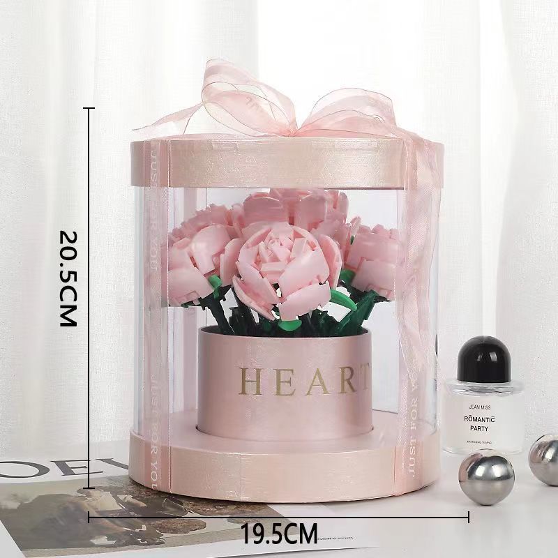 building blocks rose bouquet, view 7 - MRSLM