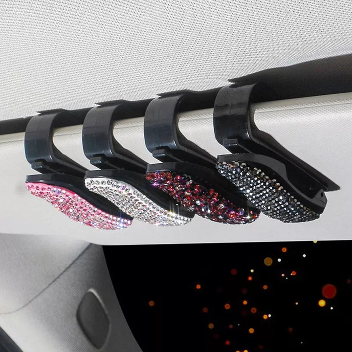 Sun Visor Mount Sunglasses Clip Holder