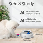 interactive cat toy with auto timer, view 5 - MRSLM