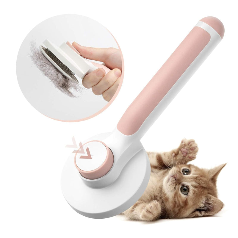 2-in-1 cat and dog grooming brush, view 2 - MRSLM